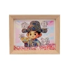 "Destined to Be Rich" 8-inch flowing sand diamond painting ambient desktop decoration art and cultural creative gift Application Scenario
